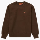 Supreme Small Box Crewneck (FW22) Dark Brown