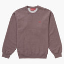 Supreme Small Box Crewneck (fw23) Heather Mauve