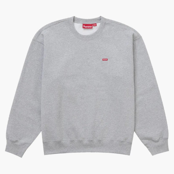 Supreme Small Box Crewneck (fw24) Ash Grey