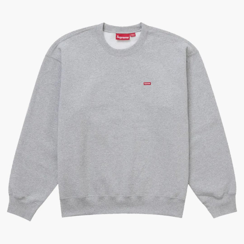 Supreme Small Box Crewneck (fw24) Ash Grey