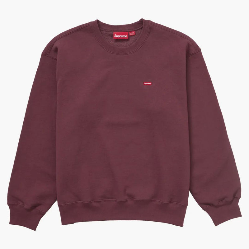 Supreme Small Box Crewneck (fw24) Plum