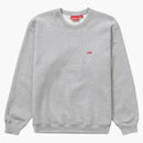 Supreme Small Box Crewneck Heather Gray