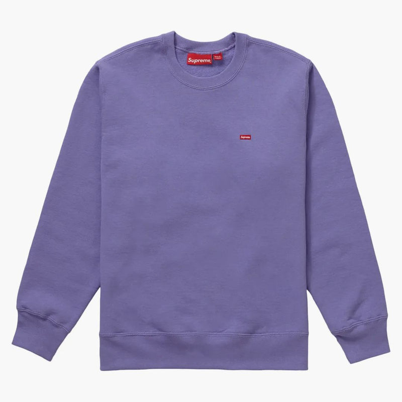 Supreme Small Box Crewneck Light Violet