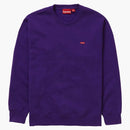 Supreme Small Box Crewneck Purple