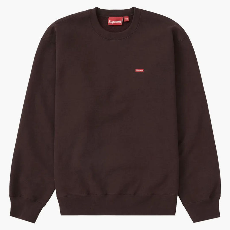 Supreme Small Box Crewneck (ss22) Dark Brown