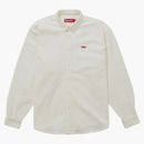 Supreme Small Box Denim Shirt White