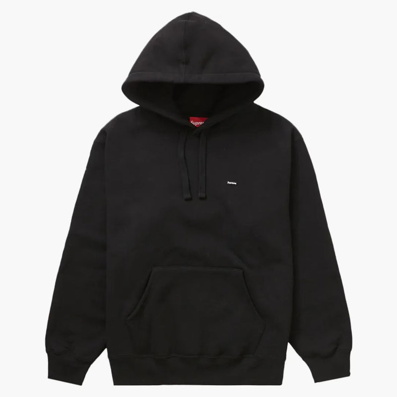 Supreme Small Box Drawcord Hooded Sweatshirt svart