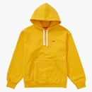 Supreme Small Box Drawcord Hooded Sweatshirt Bright Gold