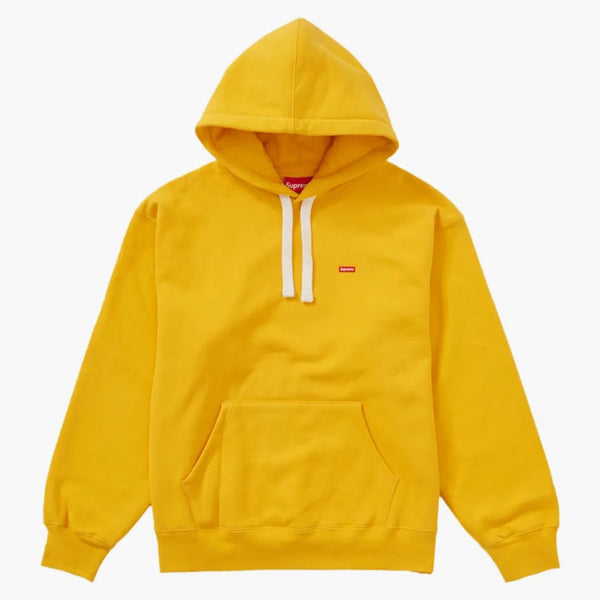 Supreme Small Box Drawcord Hooded Sweatshirt Bright Gold