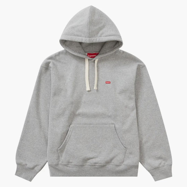 Nejvyšší malá krabička drawcord kapucí mikina Heather šedá