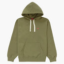 Supreme Small Box Drawcord Hooded Sweatshirt Light Olive