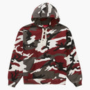 Najwyższe małe pudełko z kapturem bluza Czerwona kamuflaż