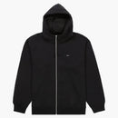 Supreme Small Box Facemask Zip Up Hooded Sweatshirt (FW21) Black
