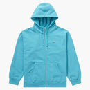 Supreme Small Box Facemask Zip Up Hooded Sweatshirt (FW21) Cyan