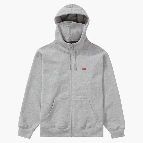 Nejvyšší malá boxová mikina s kapucí (FW21) Heather Grey