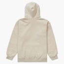 Supreme Small Box Facemask Zip Up Hooded Sweatshirt (FW21) Natural