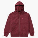 Supreme Small Box FacEsking Zip Up Suya con capucha (FW21) Plum