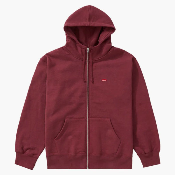 Supreme Small Box Facemask Zip Up Hooded Sweatshirt (fw21) Plum