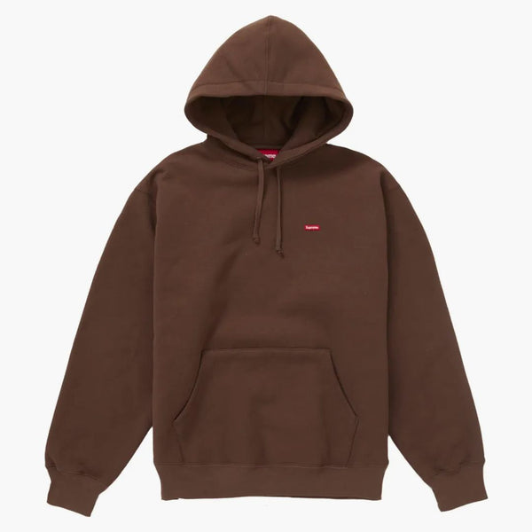 Supreme Small Box con cappuccio felpa con cappuccio (FW24) marrone