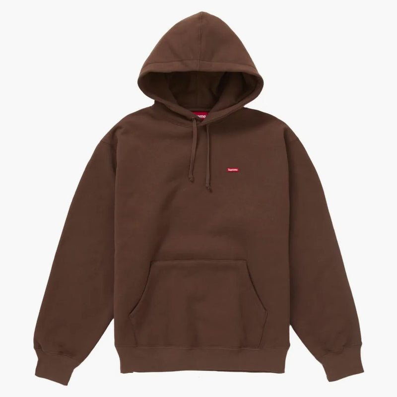 Nejvyšší mikina s kapucí s malou krabicí (FW24) hnědá