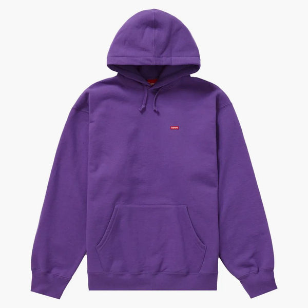 Supreme Small Box Hooded Sweatshirt (SS22) Purple
