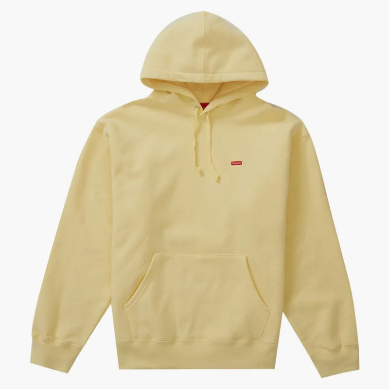 Supreme Small Box Hooded Sweatshirt (ss23) Light Yellow