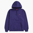 Supreme Small Box Hooded Sweatshirt (SS24) Washed Navy