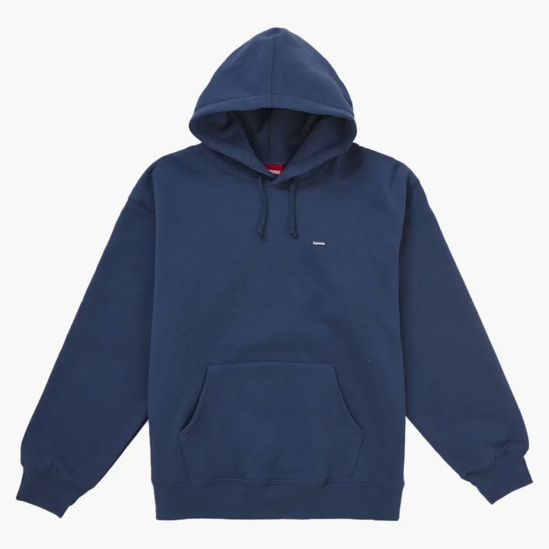 Supreme Small Box Hooded Sweatshirt (SS25) Navy