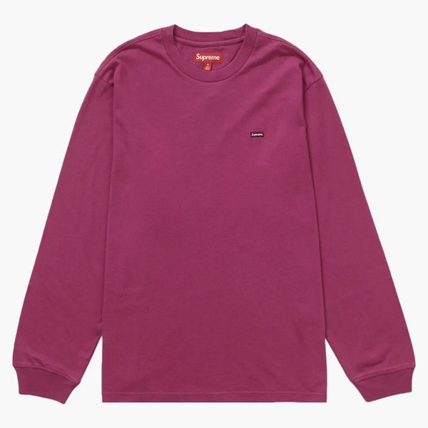 Supreme Small Box L/S Tee Bright Purple