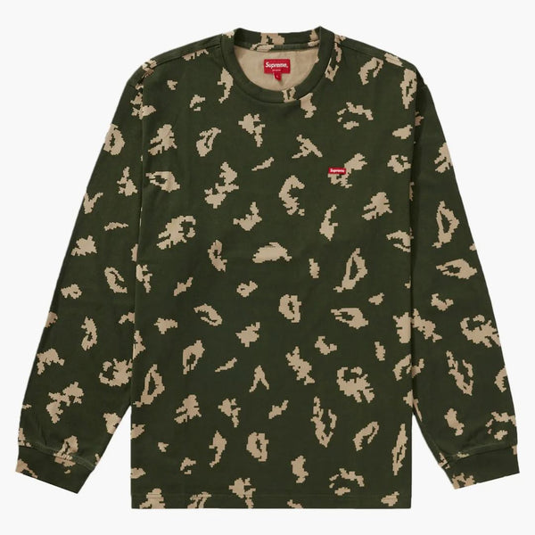 Supreme Small Box L/S Tee (FW21) Olive Rosyjska kamuflaż