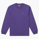Supreme Small Box L/S Tea (FW24) Purple