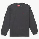 Supreme Small Box L/S Tea (FW24) Charcoal