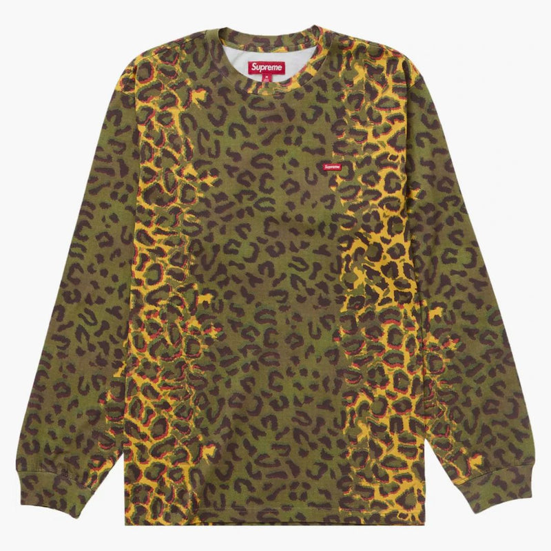 Supreme small box l/s tea (FW24) cheetah