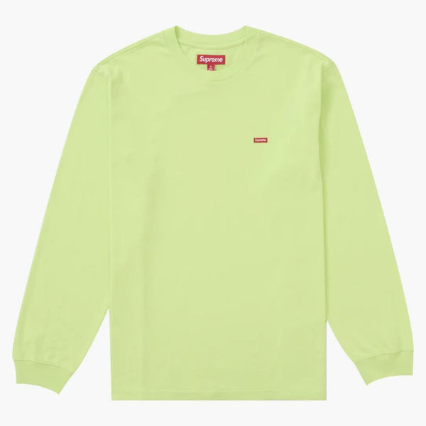 Supreme Small Box L/S Tea (FW24) Verde brillante