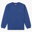 Supreme small box L/s tea (FW24) Dark Royal