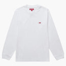 Supreme Small Box L/S Tee (FW24) White