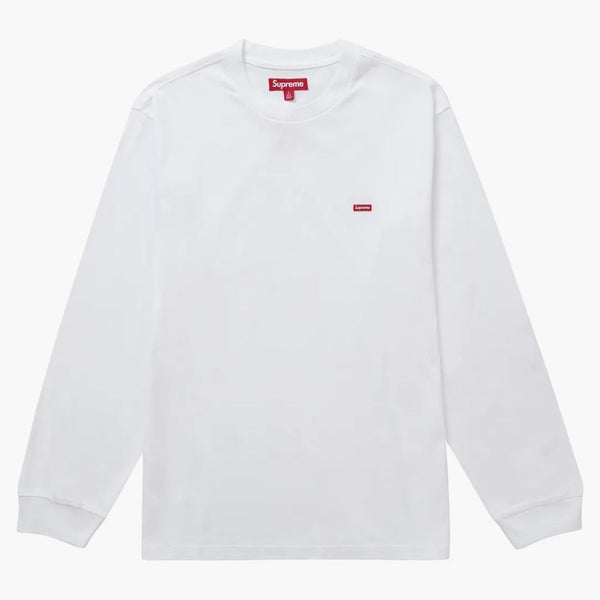 Nejvyšší malá krabička L/S Tee (FW24) bílá