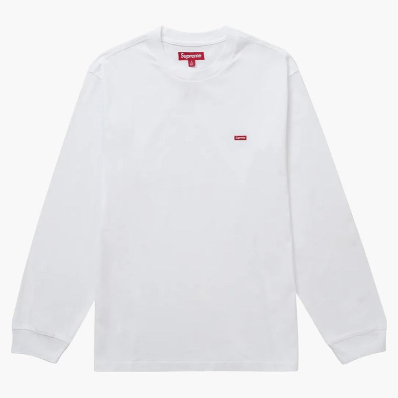 Nejvyšší malá krabička L/S Tee (FW24) bílá