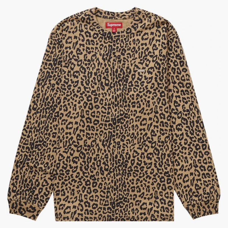 Supreme small box L/s tea leopard