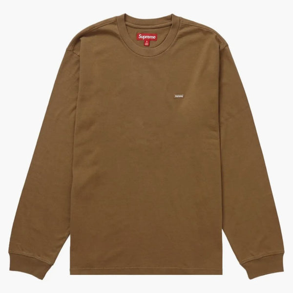 Nejvyšší malá krabice L/S Tee LIGHT BROWN