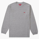 Supreme Small Box L/S Tee (SS24) Heather Gray