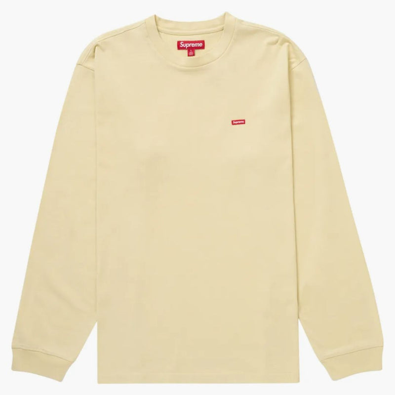 Nejvyšší malá krabice L/S Tee (SS24) Světlé opálení