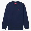 Supreme Small Box L/S Tea (SS24) Navy