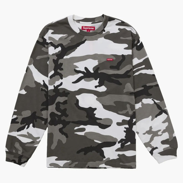Nejvyšší malý box l/s čaj (SS25) Snow Camo