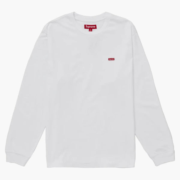 Supreme Small Box L/S Tee (SS25) White