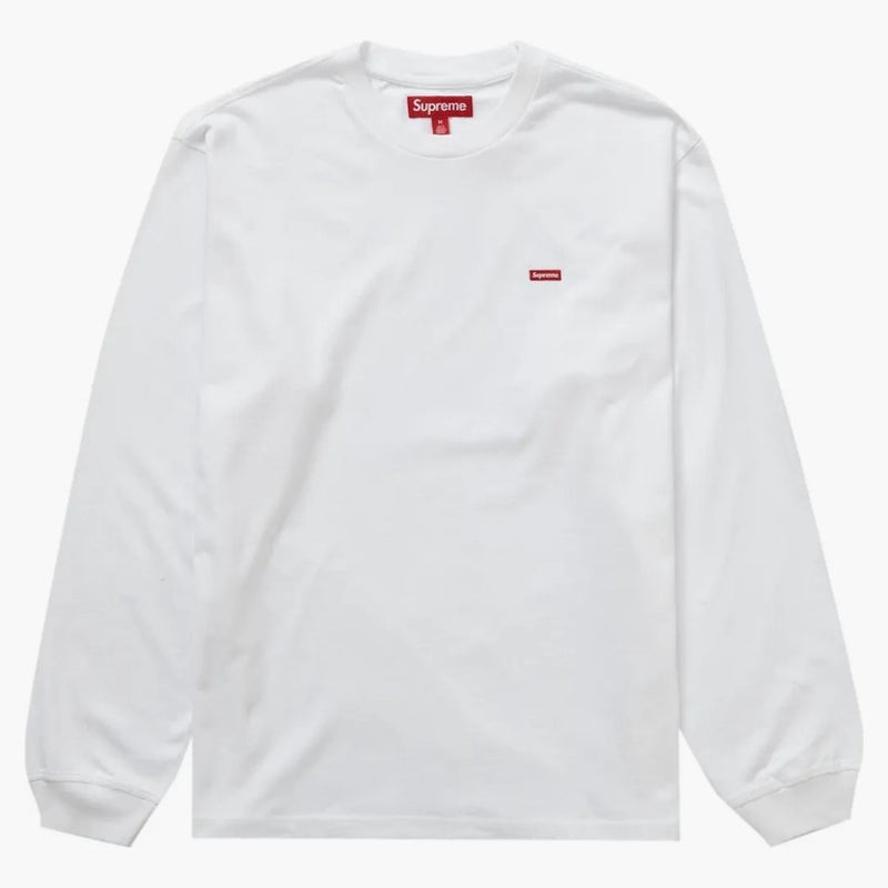 Supreme Small Box L/S TEE White