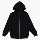 Supreme Small Box Logo Zip Up Hooded Mikina černá