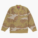 Supreme Small Box Polo Sweater (fw24) Desert Camo