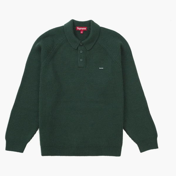 Supreme Small Box Polo tröja (FW24) Grön