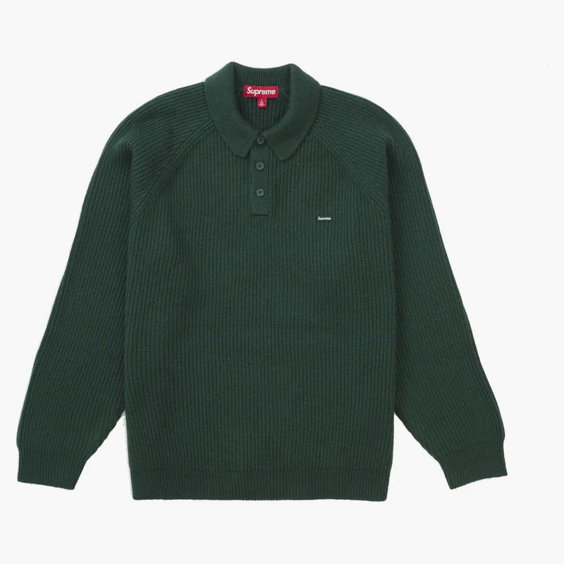 Supreme Small Box Polo tröja (FW24) Grön